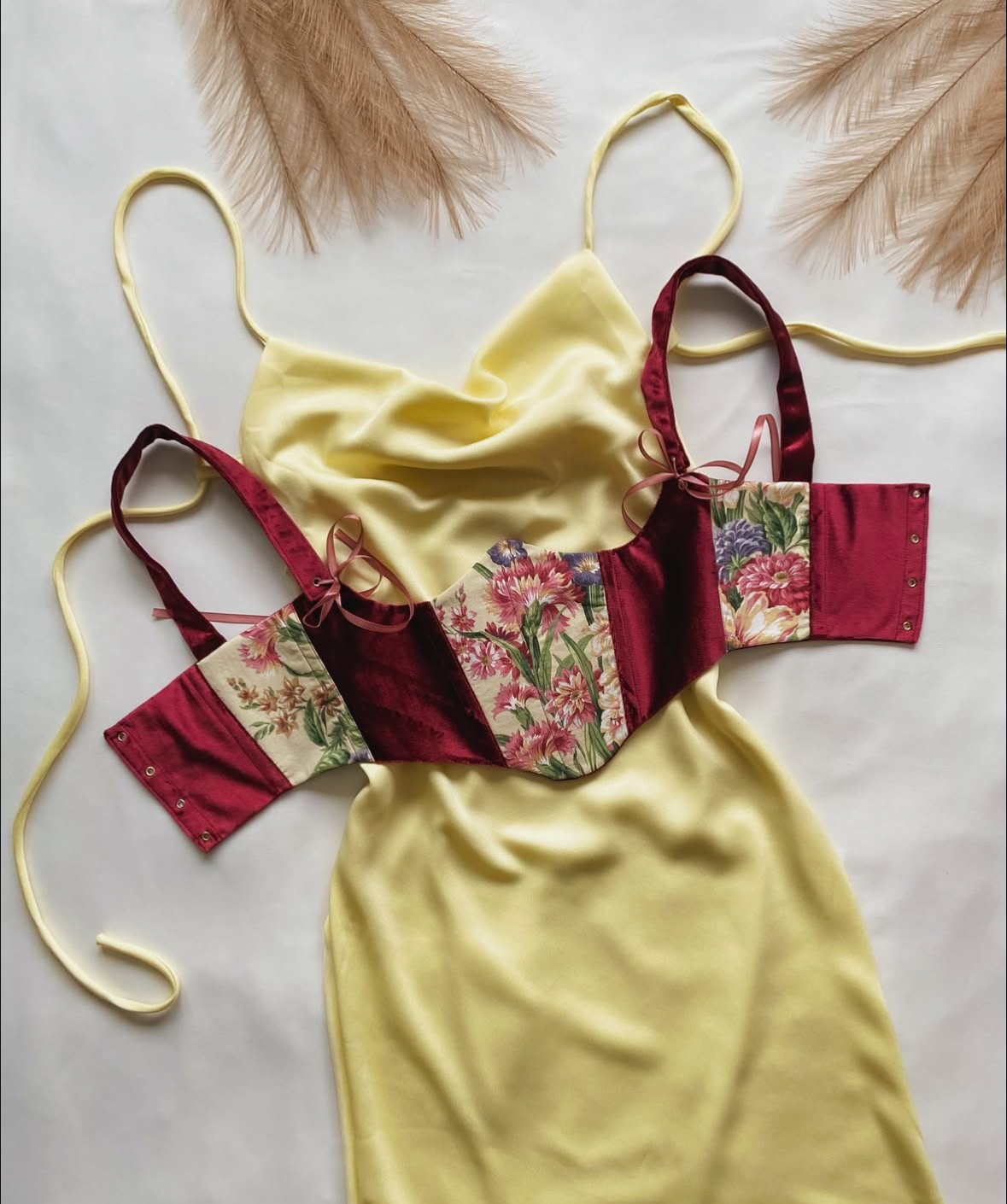 Slip haljina + Underbust korzet